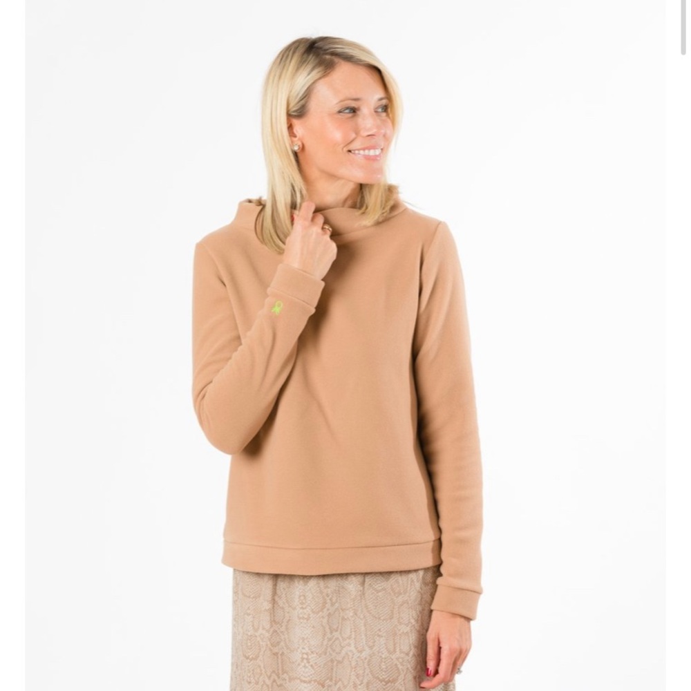 Dudley Stephens Brighton Boatneck in camel
